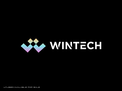 Wintech logo, techy logo