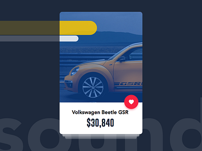 Daily UI #02 - Cards android app car card design download free ios material mobile ui ux