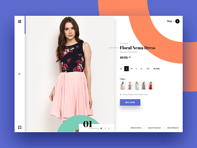 MV fashion - Product Detail page dress ecommerce fashion man material product detail ui design ux design web website woman