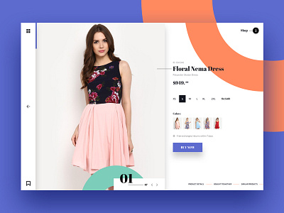 MV fashion - Product Detail page