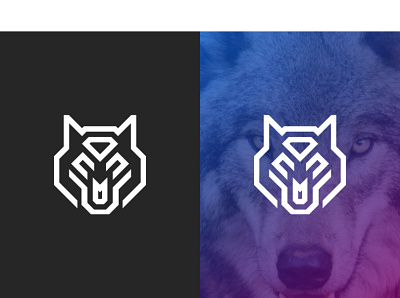 wolf logo adobe xd animation app branding design flat graphic hire hire logo designer hireme icon illustration logo logos minimal typography ui ux vector web