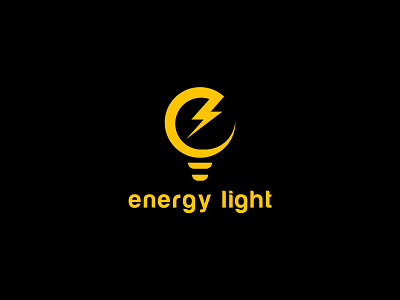 Energy Light adobe photoshop adobe xd brand design brand identity branding design design energy flat graphic graphic design hire hire logo designer light logo logo design logos morden simple ui vector