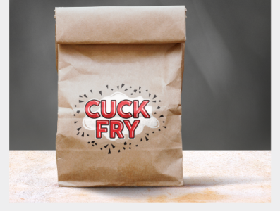 cuck fry art branding design icon illustration illustrator logo vector