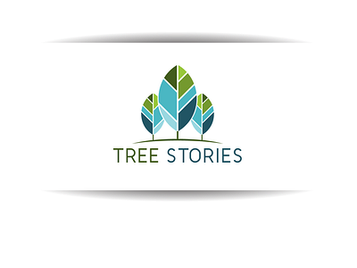 LOGO tree stories design logo