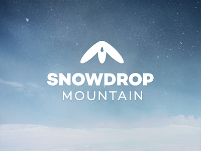 Snowdrop Logo dailylogochallenge harperstudio logo snowdrop