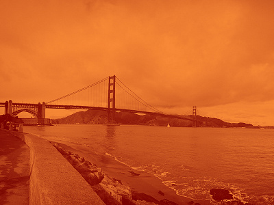 Golden Gate Bridge iphone orange photo photography san francisco