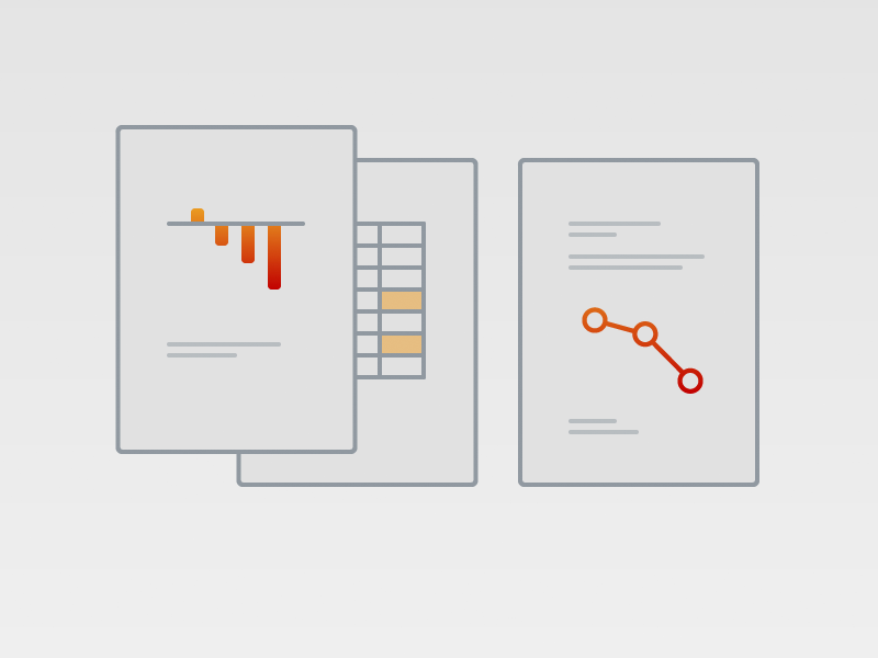 Risk Illustration marketing enterprise sirono reports line art vector branding business
