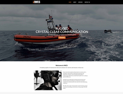 IWCS Website design adobe xd branding web design web development wordpress