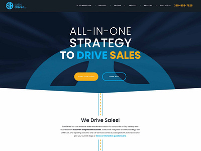 Sales Driver Website Design