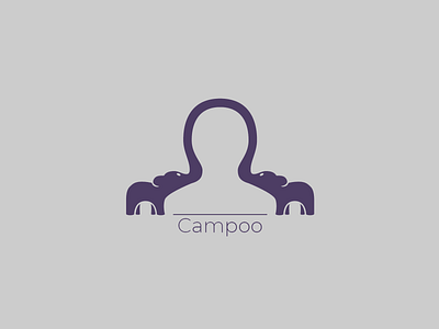 Campoo app design flat graphic design icon illustrator logo minimal vector web