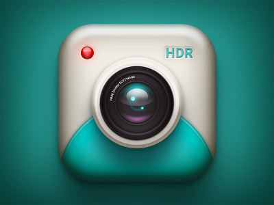 HDR Camera android app camera design hdr icon illustration ios iphone logo ui