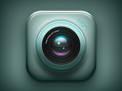 Hdr Camera android app camera design hdr icon illustration ios iphone logo ui