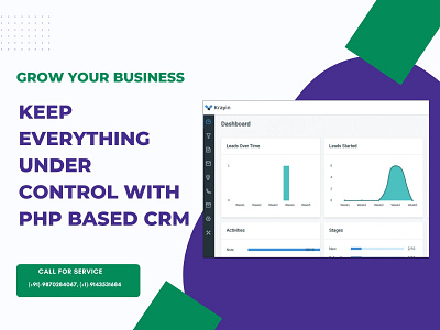 Keep Everything Under Control With Php Based CRM crm development ecommerce php php based crm software