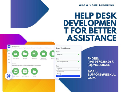 Help Desk Development For Better Assistance custom helpdesk solution development ecommerce help desk development helpdesk whitelabel help desk solution