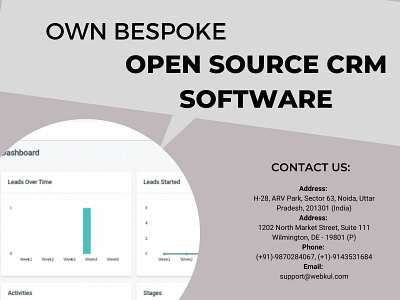 Own Bespoke Open Source CRM Software - Webkul.Com crm development ecommerce online shopping open source shopping software