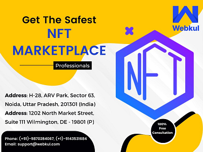 Get The Safest NFT Marketplace - Webkul builders creators nft nft marketplace nft solution