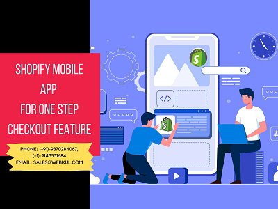 Shopify Mobile App For One Step Checkout Feature