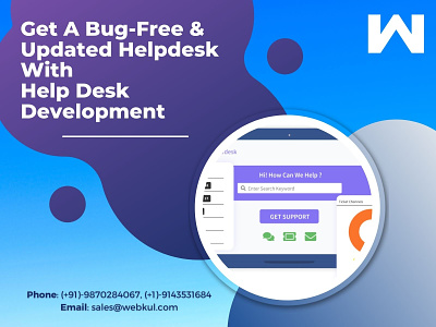 Get A Bug-Free & Updated Helpdesk With Help Desk Development