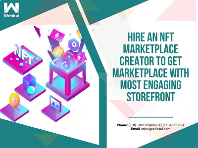 Hire An NFT Marketplace Creator To Get Most Engaging Storefront development ecommerce nft nft marketplace nft marketplace creator