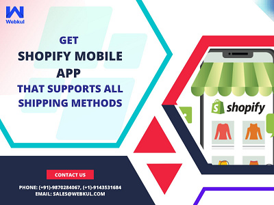 Get Shopify Mobile App That Supports All Shipping Methods