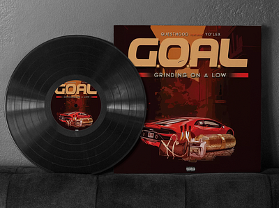 G.O.A.L MUSIC ARTWORK branding design graphic design music musicartwork vinyl