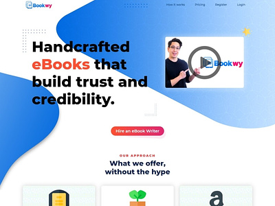 BOOKWY branding design graphic design web de website development