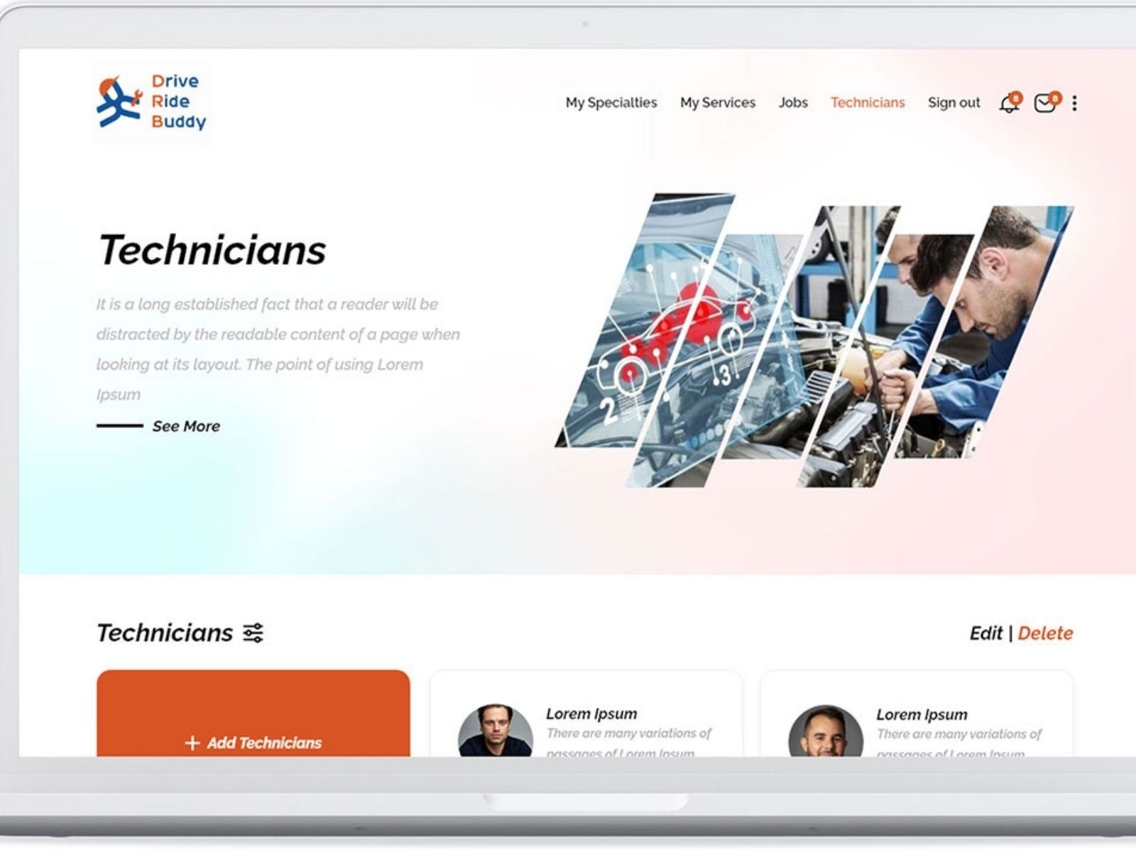 Drive Ride Buddy by Trigma Inc on Dribbble