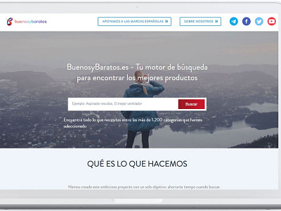 BUENOS Y BARATOS branding design logo website development