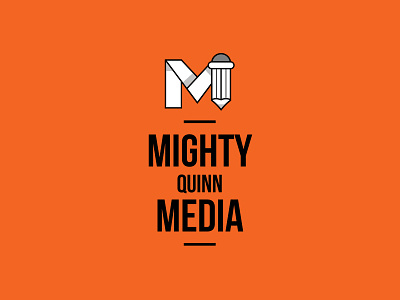 MQM Logo Design logo media writer