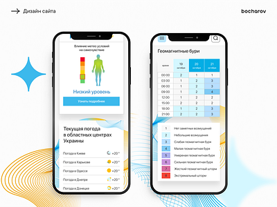 Weather forecast website