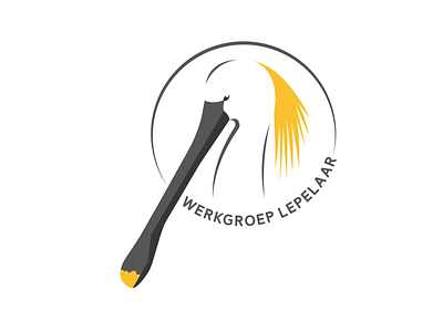 Werkgroep lepelaar logo 2018 branding corporate identity design illustration logo vector