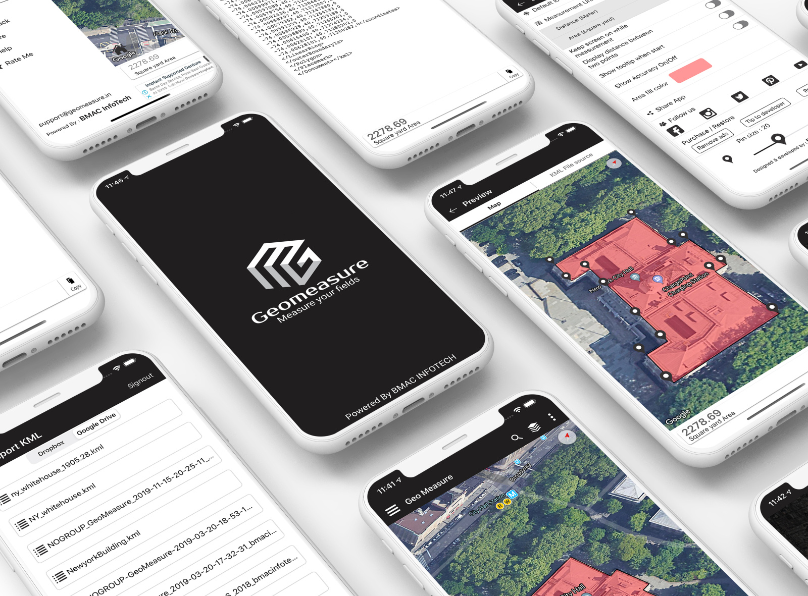 Geo Measure Area calculator by Bhavin Machchhar on Dribbble