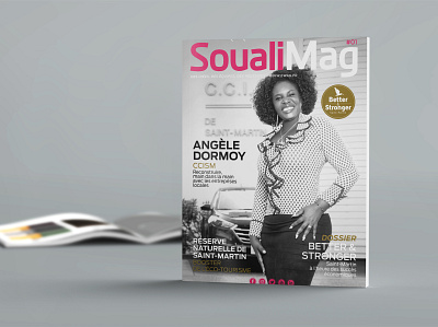 Magazine Souali design illustration