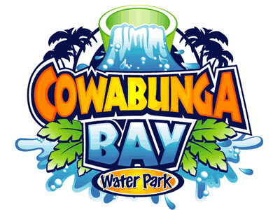 Cowabunga Water Park logo design illustrative logo