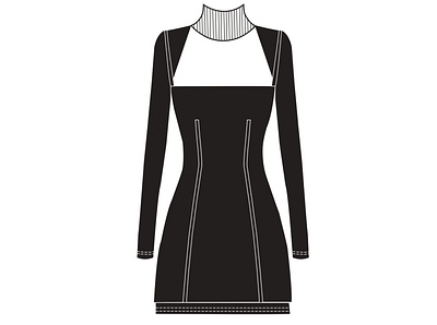 DESIGNING DRESS branding design fashion fashion illustration illustration