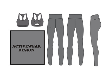 ACTIVE WEAR DESIGN design fashion fashion illustration illustration