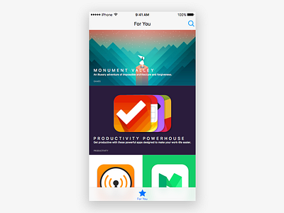 App Store Redesign