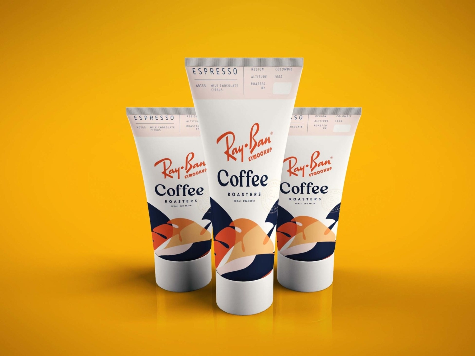Download Coffee Tube Cream Mockup By Sakshi Mane On Dribbble