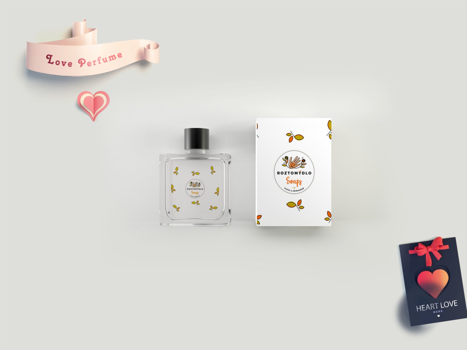 Premium Perfume Bottle Label Mockup by Sakshi Mane on Dribbble