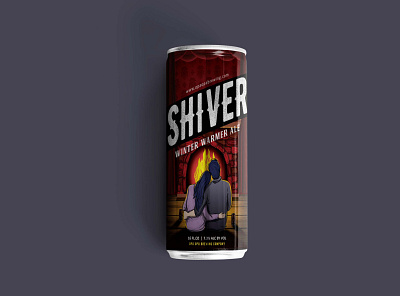Shiver Soda Can Mockup bottle can collection drink freebies mockup new packaging premium shiver soda winters