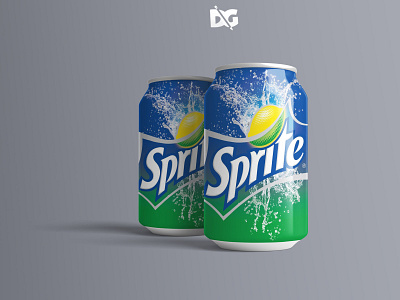 Sprite Can Mockup bottle branding can collection design drink freebies mockup new packaging premium soda sprite