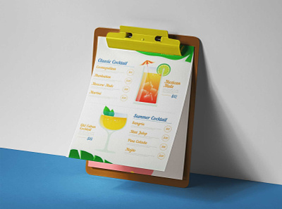 Menu Clipboard Mockup clip clip board collection design freebies illustration menu mockup new premium