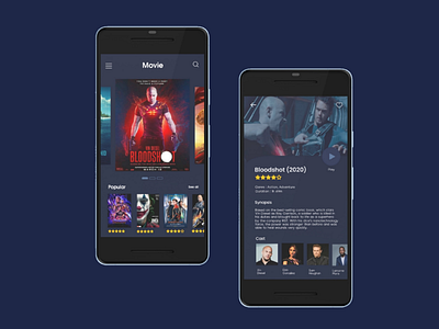 Movie App UI Design uidesign app uiapp