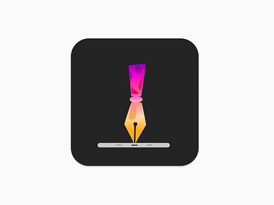 Procreate Logo Redesign app branding design icon illustration logo