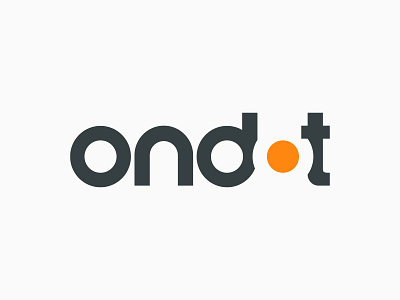 Ondot Logo Concept branding circle clean dot fintech logo negativespace round solid startup tech