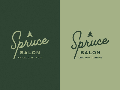 WIP: Spruce Salon Branding