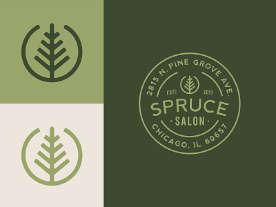 Spruce Salon Final Icon & Badge