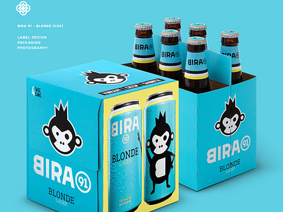 Bira91 Blonde Packaging branding design packagedesign packaging