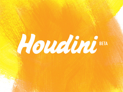 Houdini Logo app graduation graphic design houdini identity logo logotype mark task management visual id visual identity