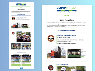 Jump Media Newsletter Template